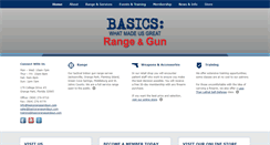 Desktop Screenshot of basicsrangeandgun.com